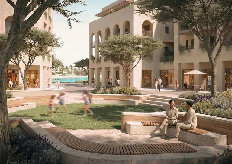 مركز المدينة الساحلي المخطط